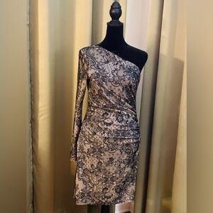 Laundry by Shelli Secal Los Angeles One Shoulder Dress Woman’s Size 4